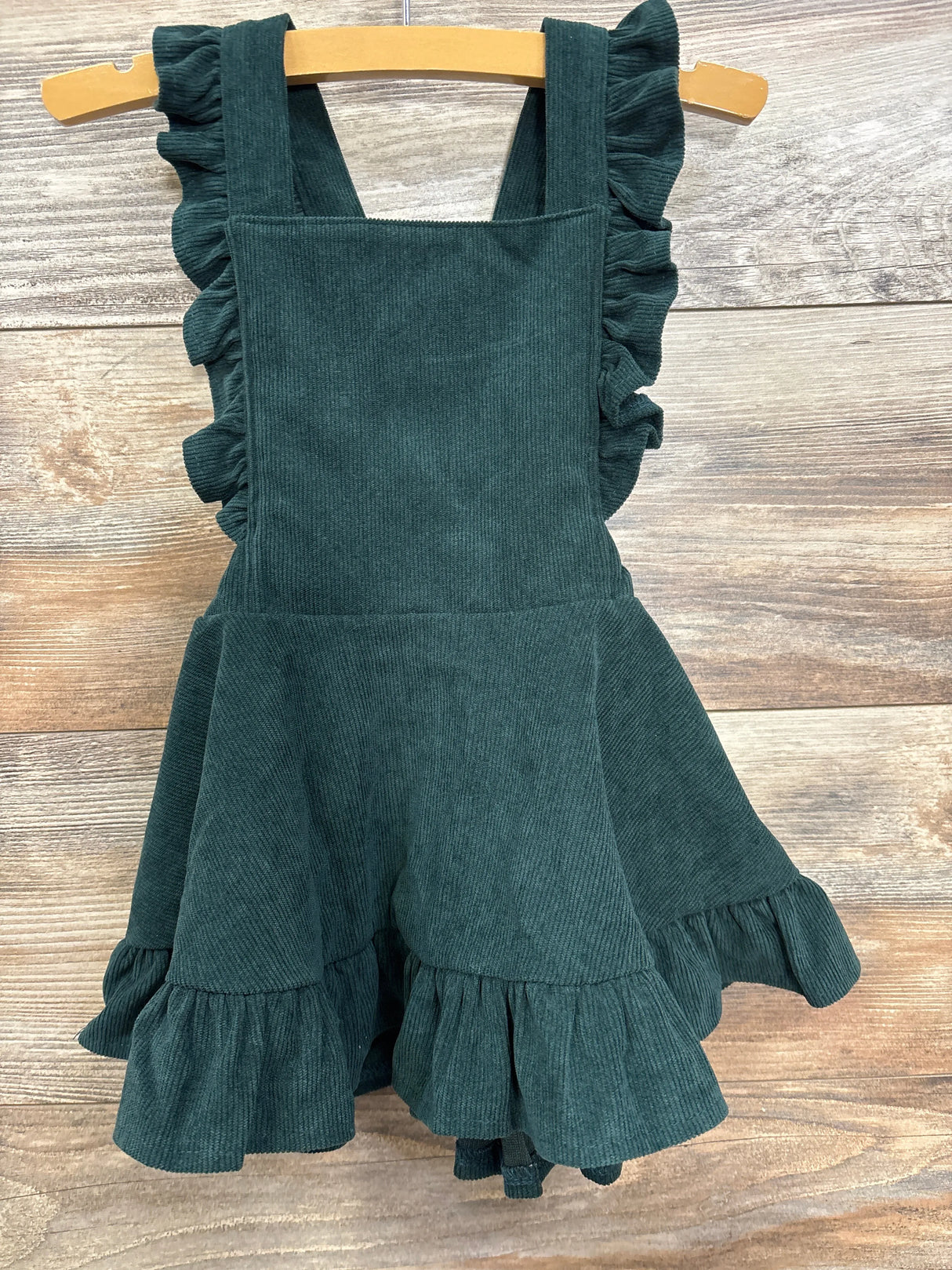 Ruffled Cord Skirtall Emerald sz 9-12m
