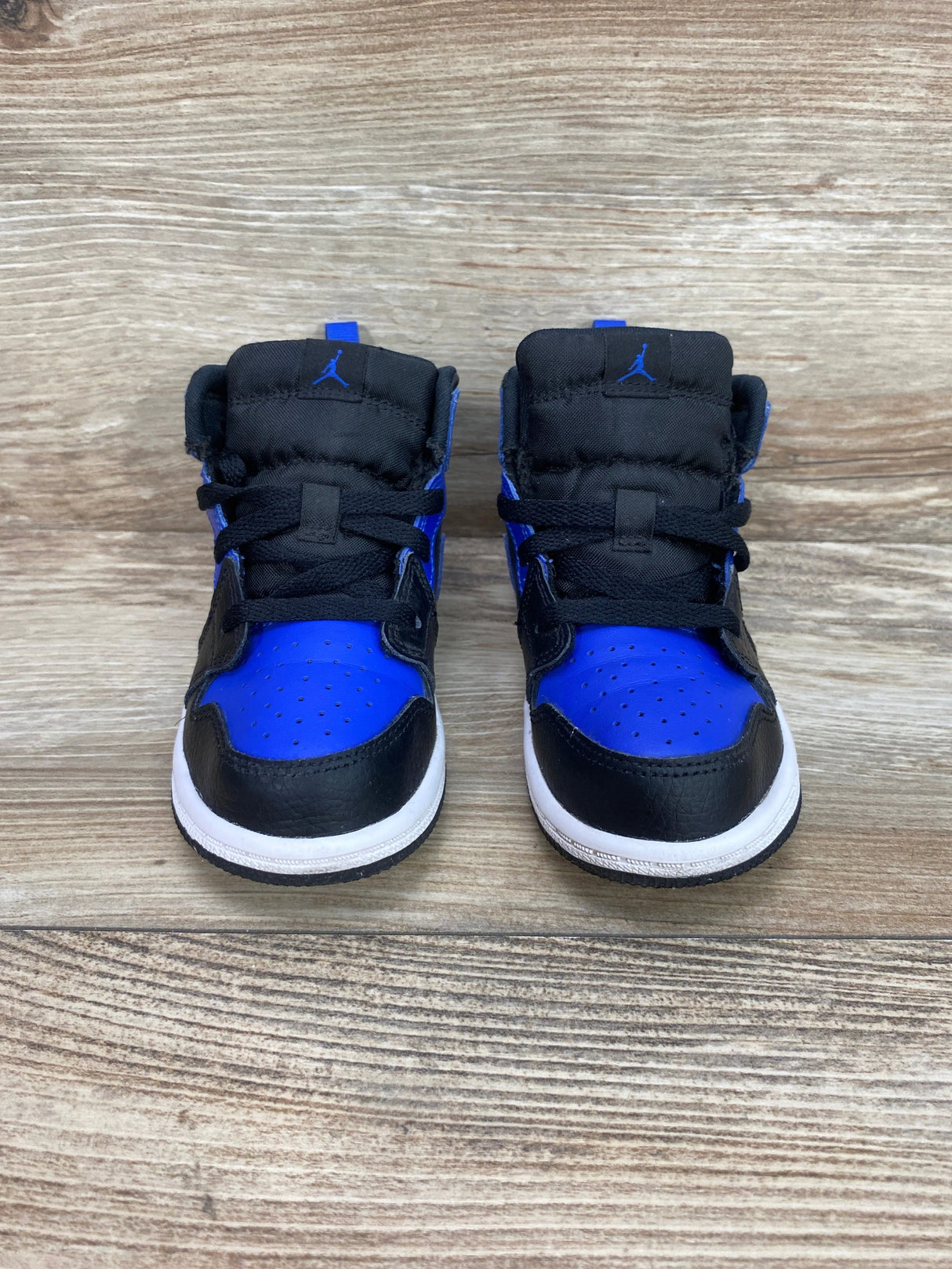 Air Jordan 1 Mid TD 'Hyper Royal' Sneakers sz 9c