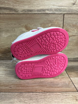 NEW First Steps by Stepping Stones Girls' Double Strap Sneakers, White sz 5c