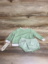 NEW Cat & Jack 2pc Slow Down Sweatshirt & Bottoms sz 6-9m