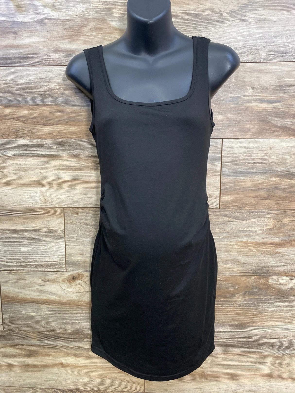 Shein Maternity Tank Dress Black sz Medium