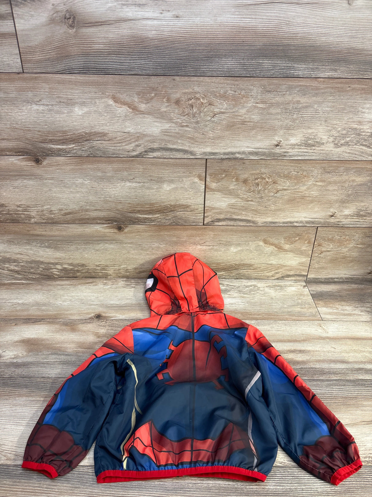 H&M Marvel Spider-Man Windbreaker Red sz 3-4T - Me n Mommy To Be