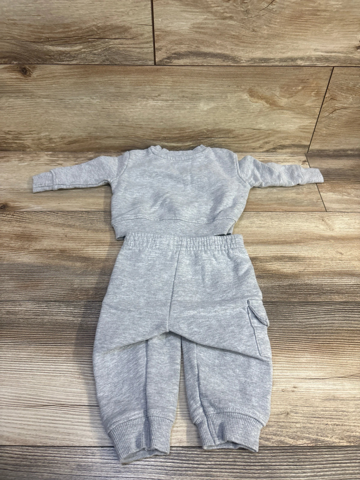 Champion 2pc Pullover Sweatshirt & Joggers Set Grey sz 3m
