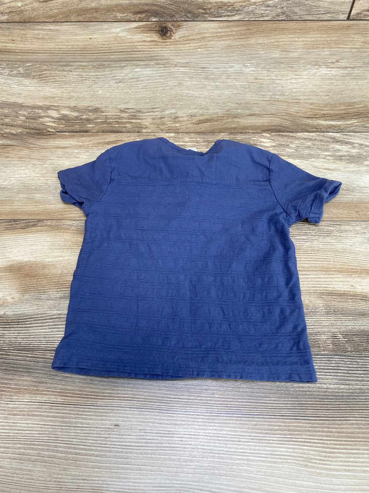 Zara Henley Pocket Shirt Blue sz 2-3T