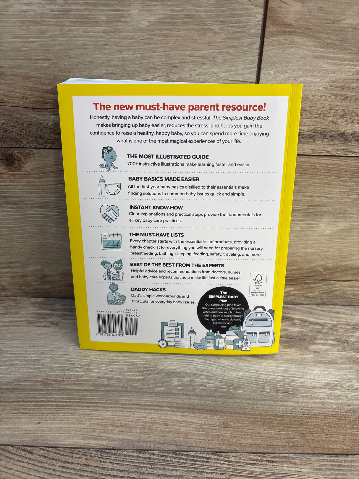 The Simplest Baby Book in the World Paperback Book