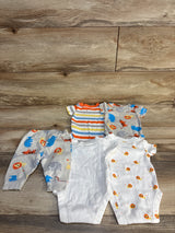 Bundles 5pc Bodysuits & Pant Set White sz 0-3m
