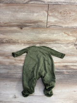 Baby Guess Velvet Footed Coverall Emerald sz 0-3m