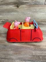 Peppa Pig Family Car w/ Mummy Pig and Peppa Figures
