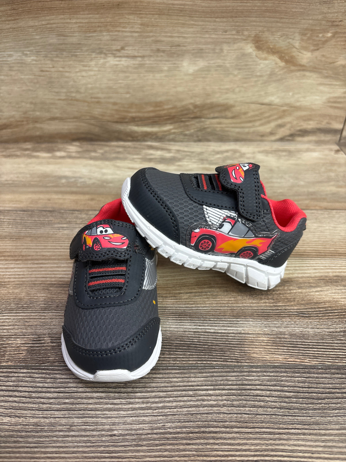 NEW Disney Baby Cars Sneakers Grey sz 6c