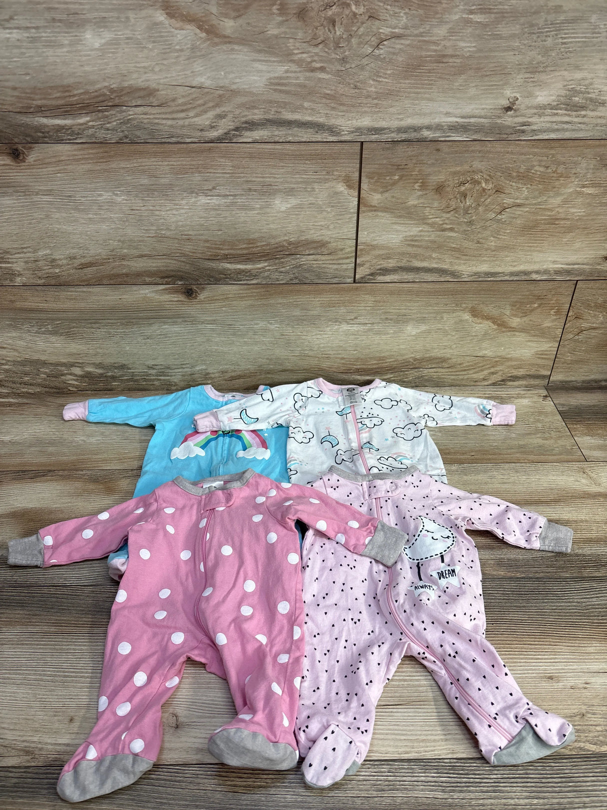 Gerber 4pk Cloud Sleep 'N Plays sz Preemie