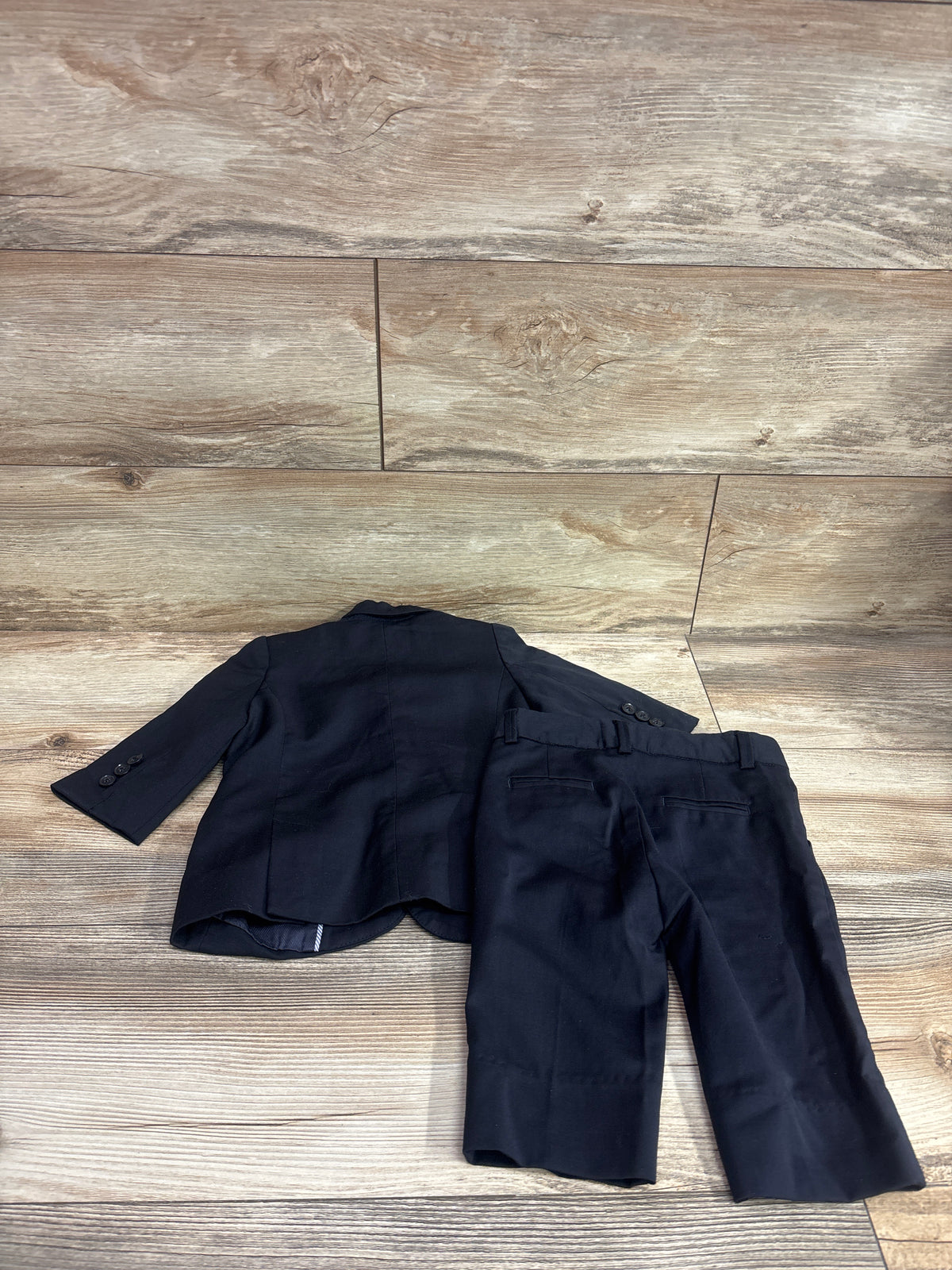 Zara Baby Boys 2pc Suit Blazer & Pants Set Navy sz 18/24m