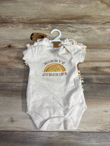 NEW Rabbit Baby Mommy's Sunshine Bodysuit Set Oatmeal sz 3-6m