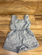 Cat & Jack Chambray Romper Blue sz 2T