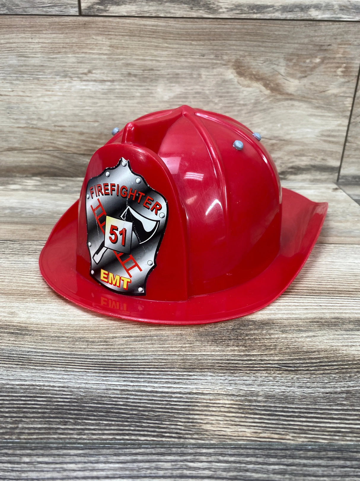 Children's Red Firefighter Helmet - Me n Mommy To Be
