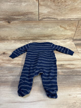 Carter's Striped Sleeper Navy sz 3m