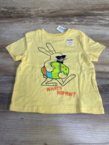 NEW Old Navy What's Hoppin? Shirt Yellow sz 18-24m