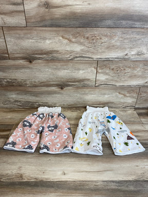 MooMoo Baby 2pk Training Pants Pink/White sz 0-4T - Me n Mommy To Be