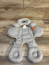 BenBat Total Body Baby Support Pillow for Stroller/Car Seat Grey