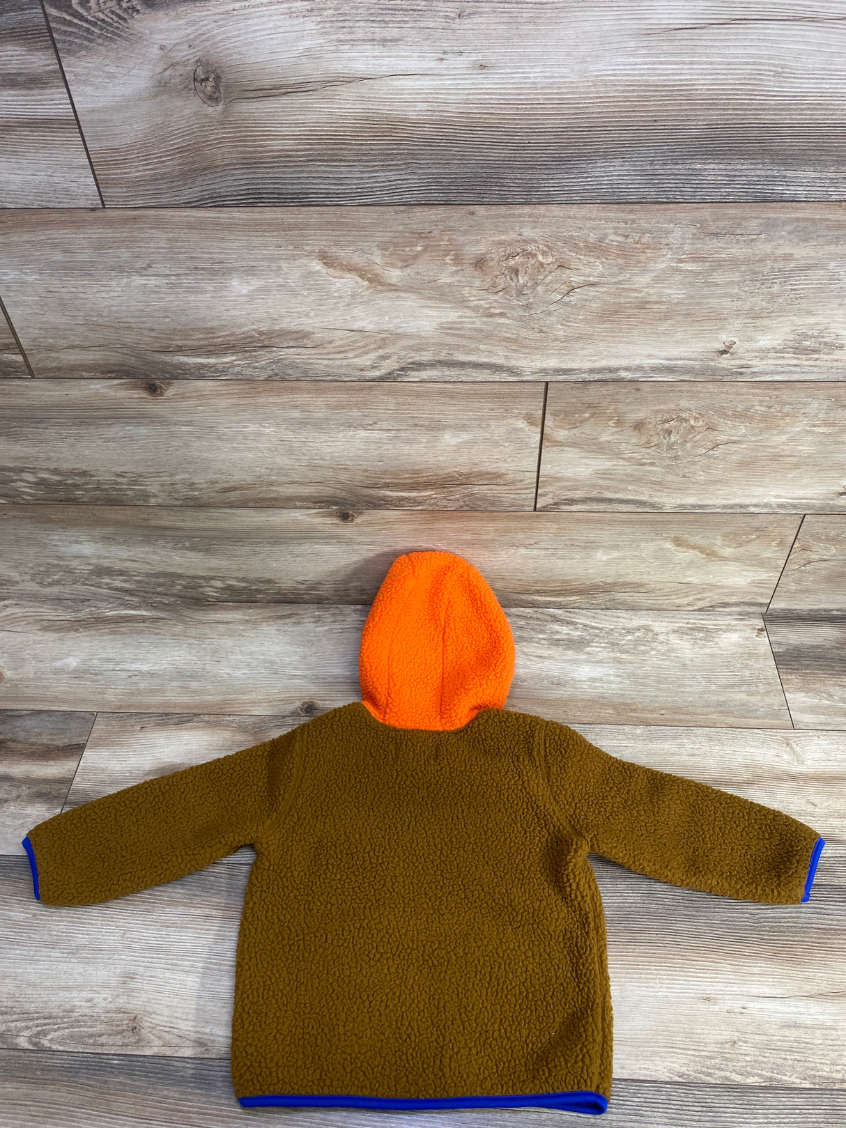 Old Navy Snap-Front Sherpa Jacket Brown sz 3T