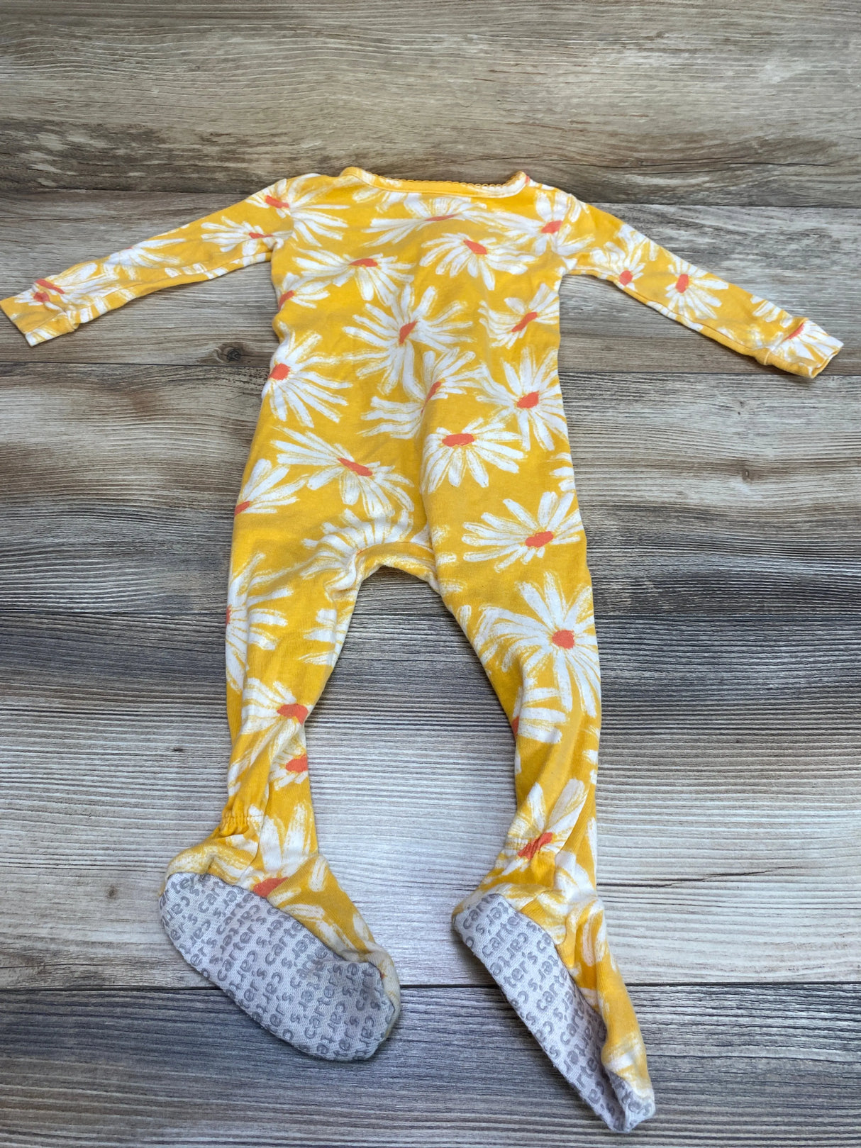 Child Of Mine Floral Sleeper Yellow sz 12m