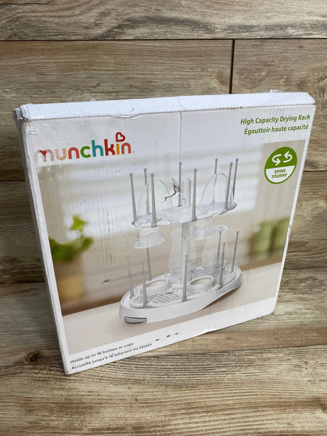 NEW Munchkin High Capacity Bottle Drying Rack - Me n Mommy To Be