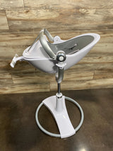 Bloom Fresco High Chair + Insert in Chrome Grey