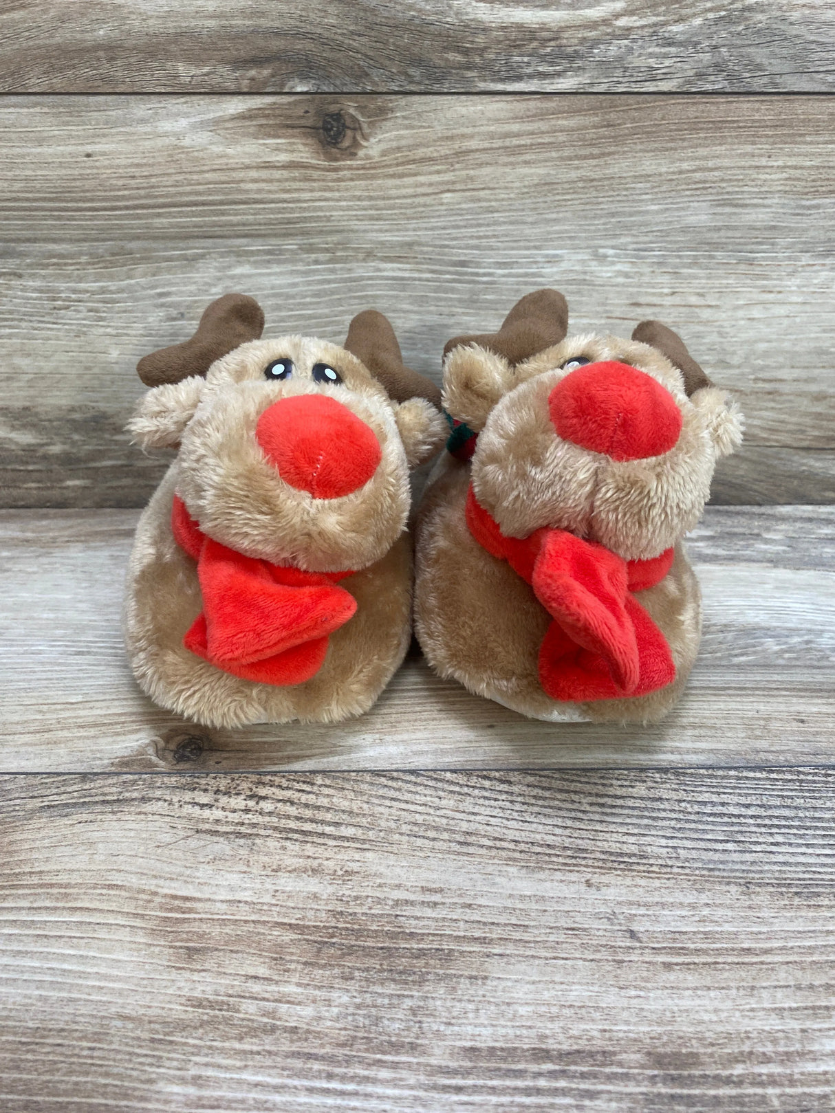 Onmygogo Fuzzy Moose Animal Slippers Sz 6c-8c