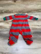 Just One You Striped Blanket Sleeper Red/Grey sz Newborn - Me n Mommy To Be