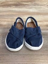 Toms Tiny Alpargata Shoes Navy sz 5c