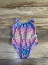 Sol Borne 1pc Mermaid Swimsuit Purple sz 2T