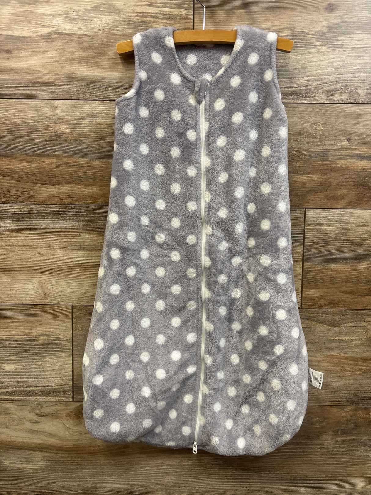 Yoofoss Polka Dot Blanket Sleep Sack Grey sz 6-12m
