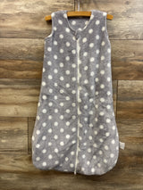 Yoofoss Polka Dot Blanket Sleep Sack Grey sz 6-12m