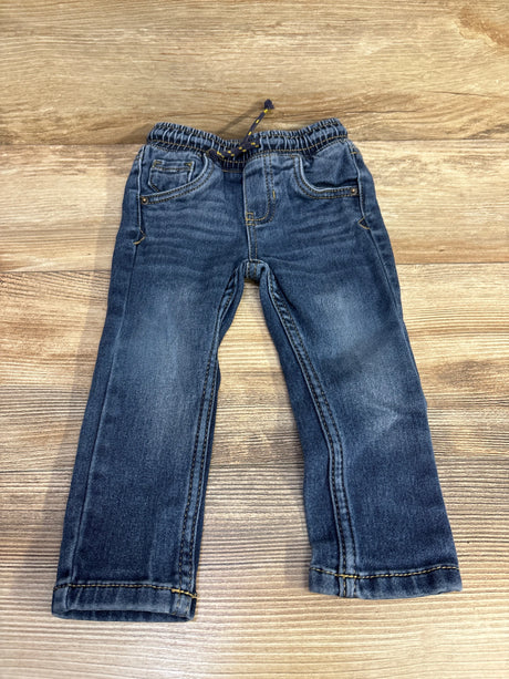 Carter's Drawstring Skinny Jeans Blue sz 18m - Me n Mommy To Be
