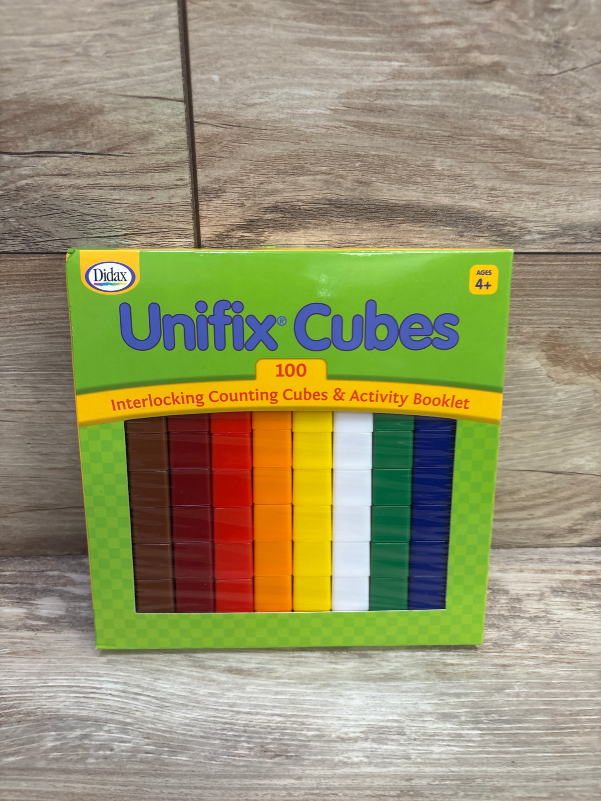 NEW Didas Unifix Interlocking Cubes 100ct w/ Activity Booklet