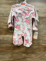 NEW Hudson Baby 3pk Sleep n' Play Sleepers White sz Preemie