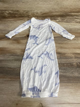 Just One You Whale Print Gown White sz Preemie