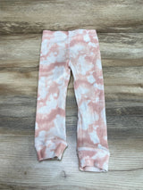 Grayson Collective Tie-Dye Ribbed Leggings Pink sz 3T