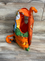 Full Throttle Child Water Buddies Life Vest Orange 30-50lbs
