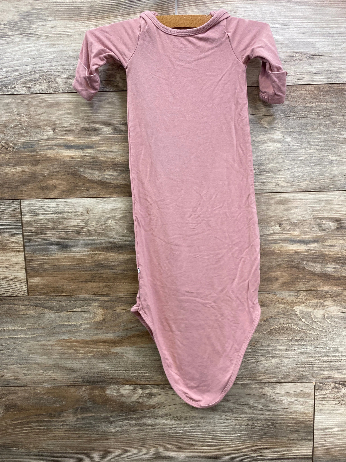 Caden Lane Solid Knot Gown Pink sz Newborn