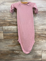 Caden Lane Solid Knot Gown Pink sz Newborn