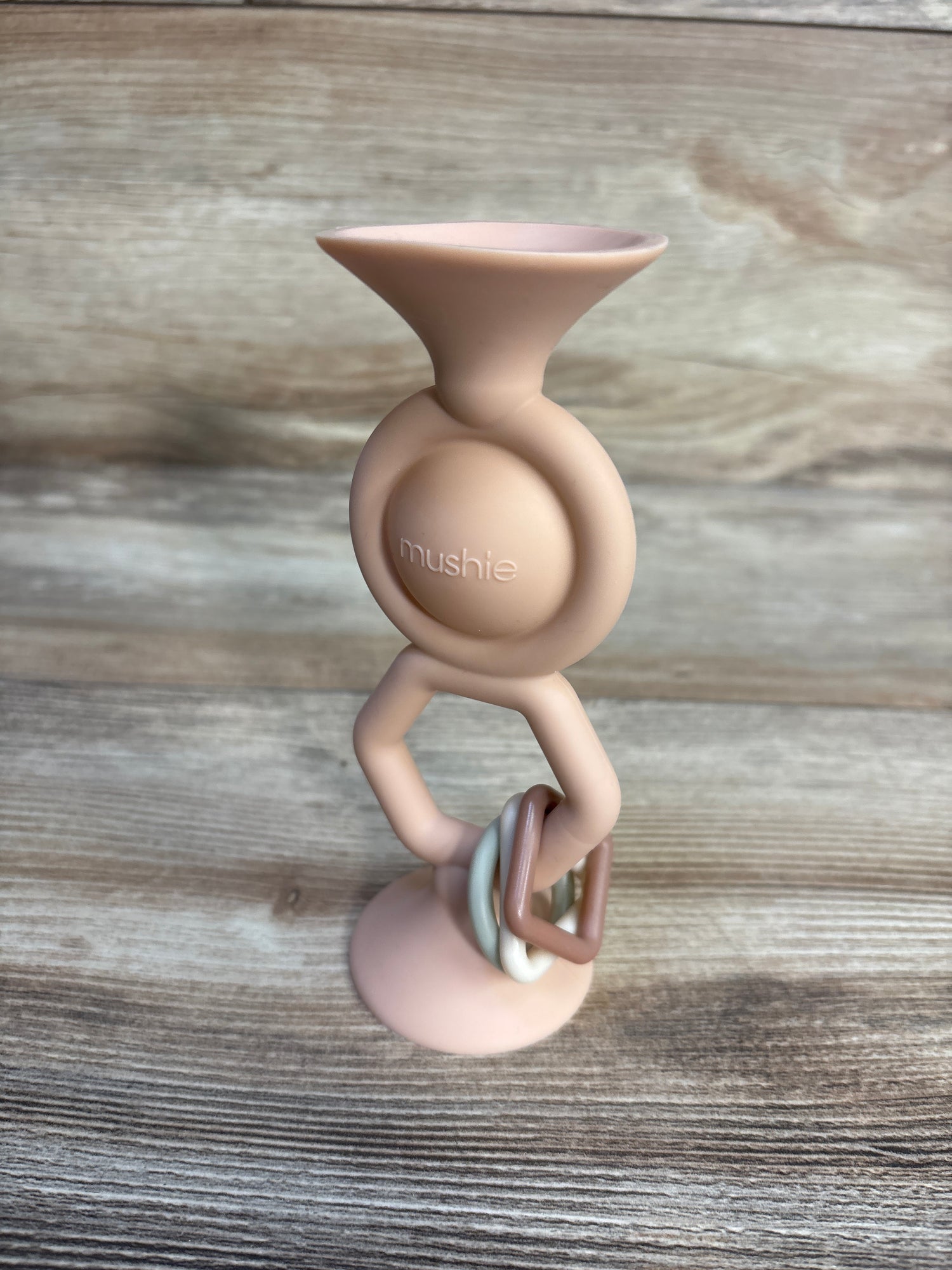 Mushie HexaPop Suction Toy