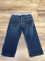 Cat & Jack Denim Drawstring Pants Blue sz 18m