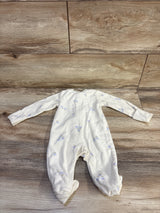 Carter's Terry Cloth Sleeper Cream sz 3m