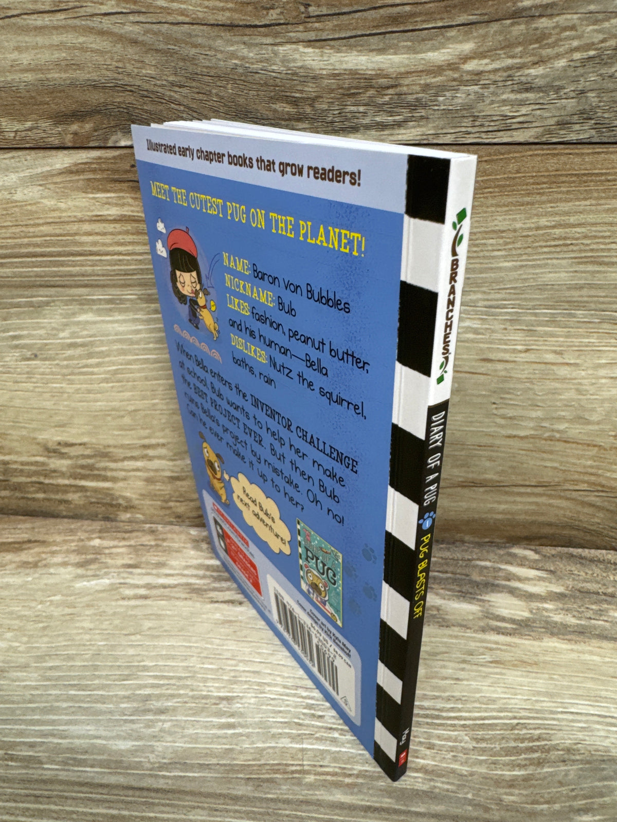 Diary of a Pug #1: Pug Blasts Off Paperback Book