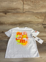 NEW Nike Just Do It Shirt White sz 3T