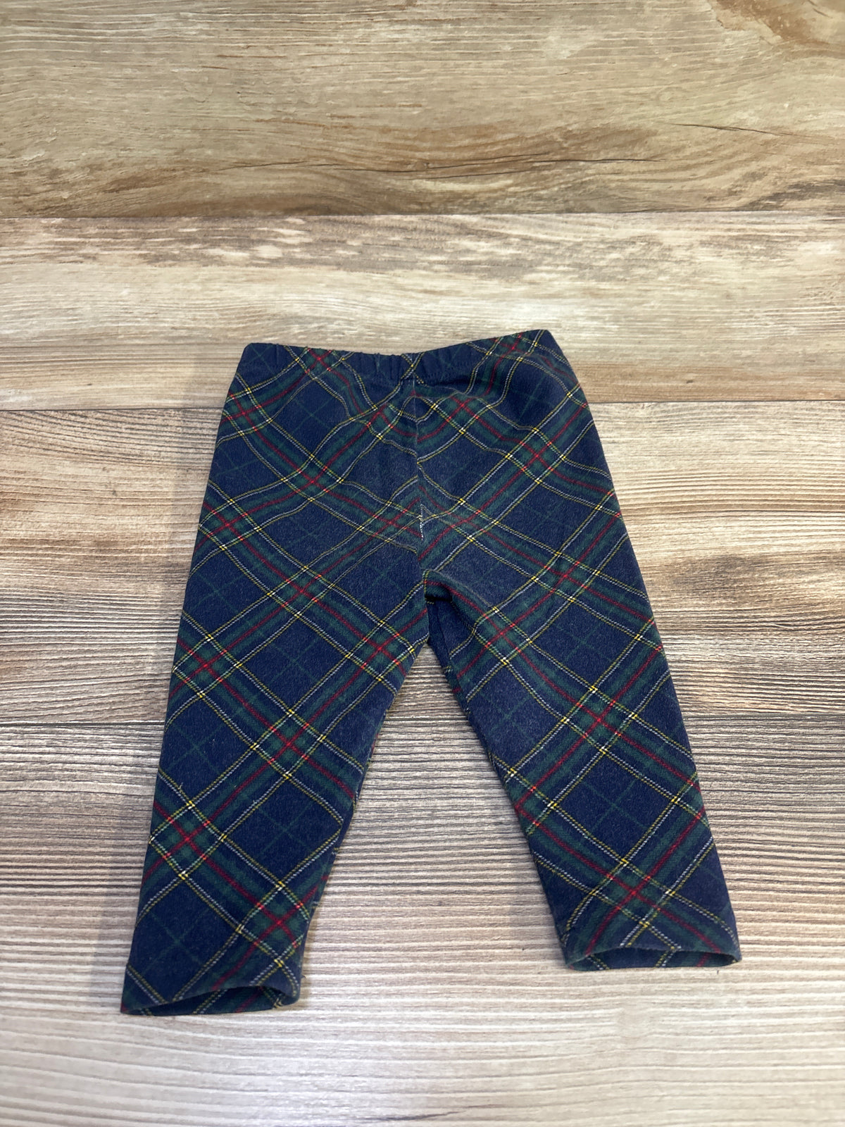 Ralph Lauren Plaid Leggings Blue sz 6m