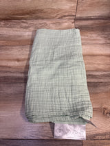 Amazing Baby Newborn Muslin Swaddle Blanket Green