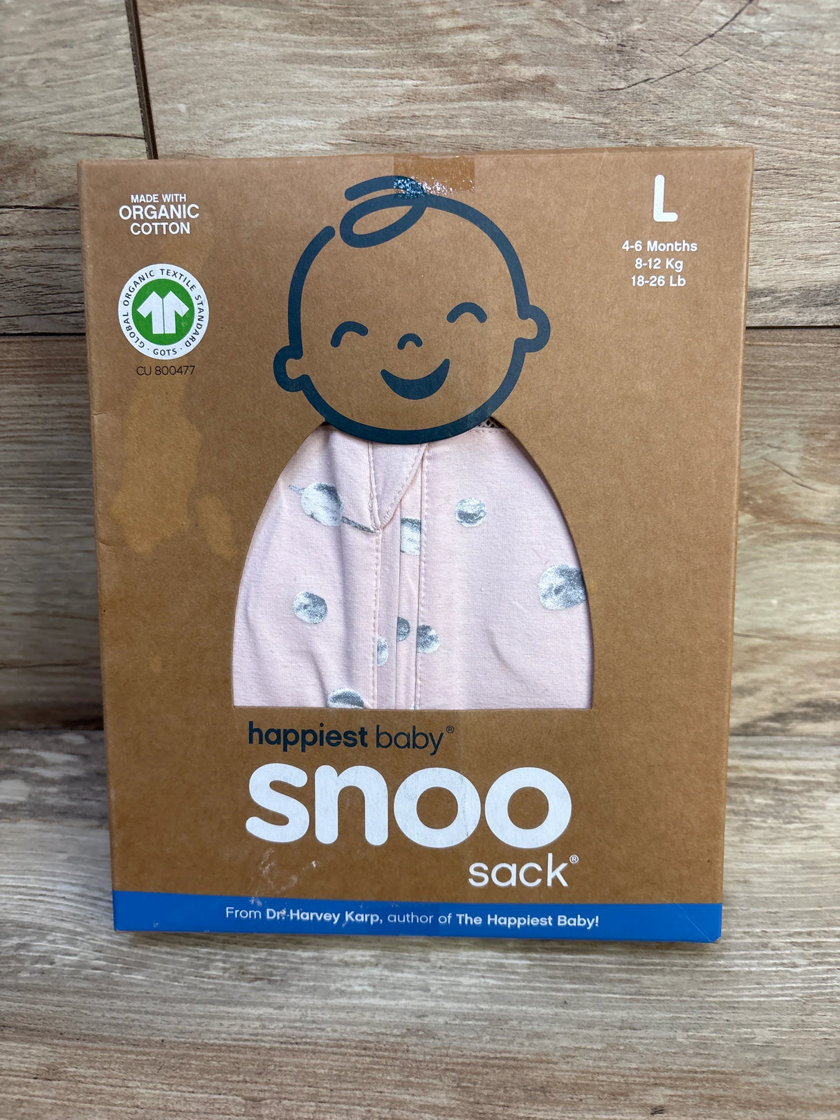 NEW Happiest Baby SNOO Sleep Sack Pink sz 4-6m