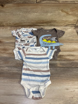 Gerber 3pk Bodysuits White sz Newborn