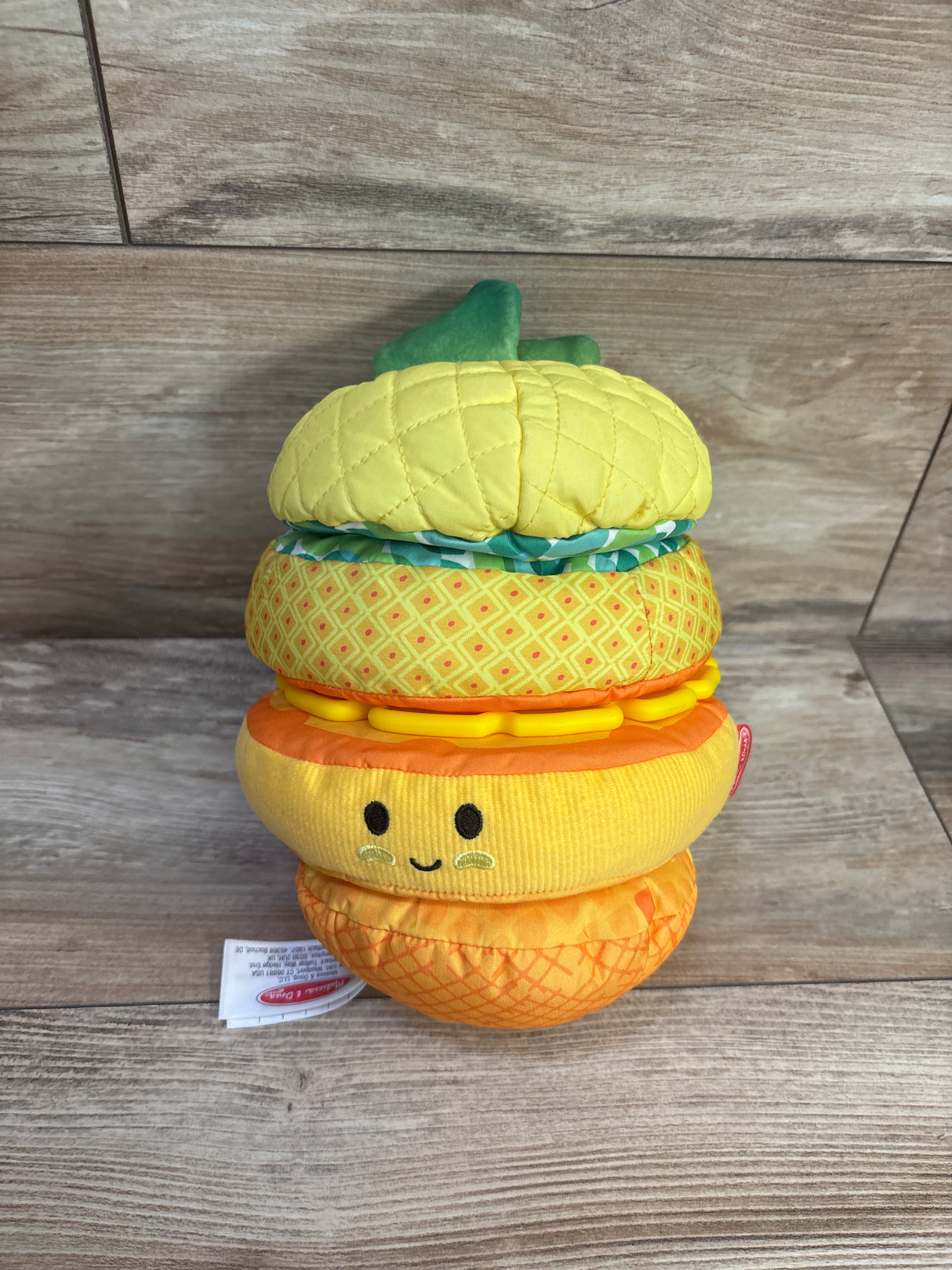 Melissa & Doug Pineapple Soft Stacker